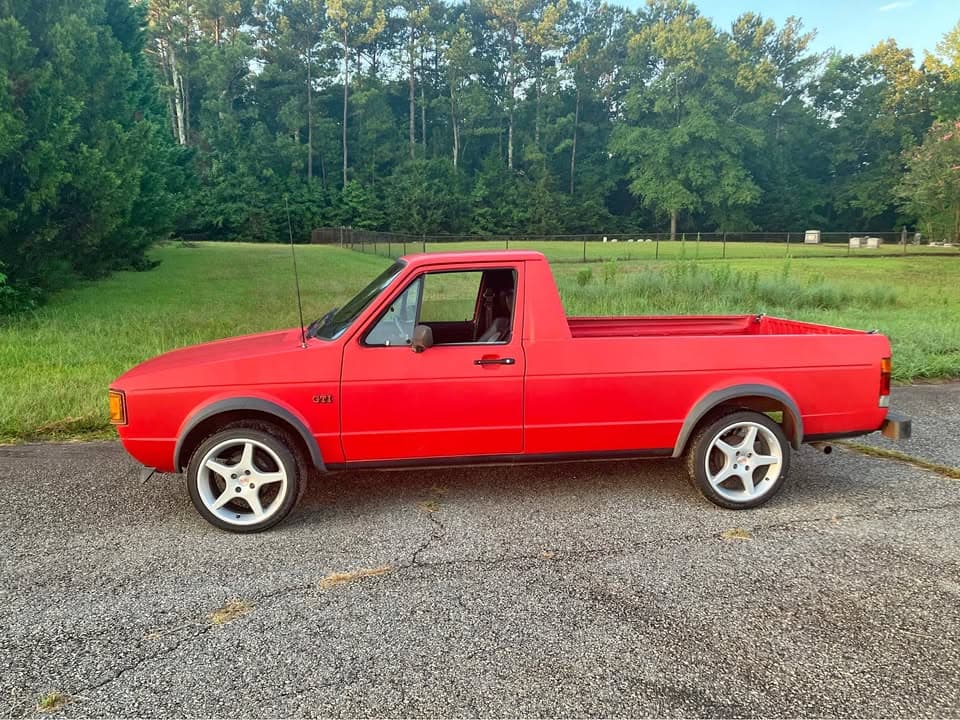 1981 VW Rabbit Pickup/Caddy with 84 Jetta GLI Drive Train
