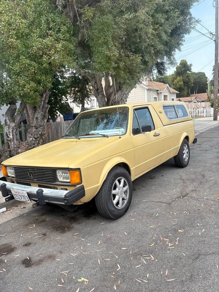 1981 Volkswagen Rabbit Pickup 1.9L TDI